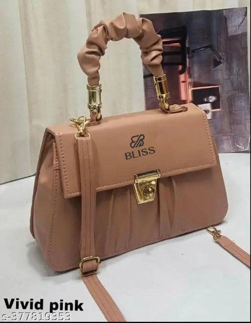 "Ivory Charm – Elegant PU Leather Slingbag for Women"