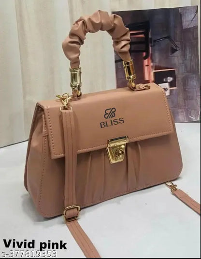 "Ivory Charm – Elegant PU Leather Slingbag for Women"